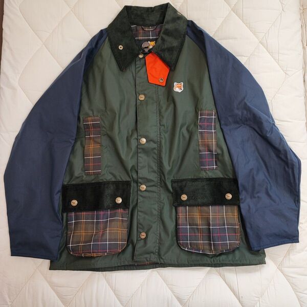 ■新品■Barbour × Maison Kitsun BEAUFORT L