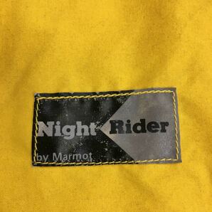 80s 80年代 Marmot マーモット Night Rider プルオーバー ジャケット イエロー 黄 サイズM ビンテージ ハーフジップ の画像10