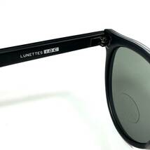 デッドストック◆I.D.C. 5201 NO.1 MADE IN FRANCE 未使用品 90's VINTAGE LUNETTES IDC アイディーシー サングラス eyewear ブラック 2_画像8