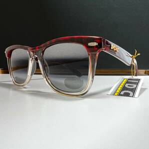 デッドストック◆I.D.C. 5504 NO.6 MADE IN FRANCE 未使用品 90's VINTAGE IDC アイディーシー サングラス eyewear レッド ミラーレンズ 2