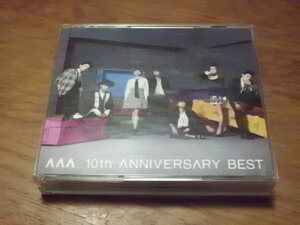 AAA 10th ANNIVERSARY BEST 2CD+DVD