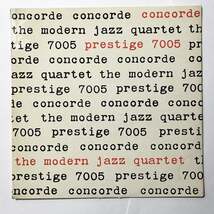 US ORIG LP■Modern Jazz Quartet■Concordo■Prestige NYCラベル アメリカ盤 オリジナル モノラル【【試聴できます】_画像2