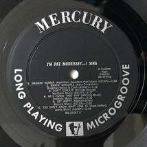 US ORIG LP■Pat Morrissey■I Sing■Mercury ギター入りのモダンなスモール・コンボ アメリカ盤 オリジナル モノラル【試聴できます】_画像5