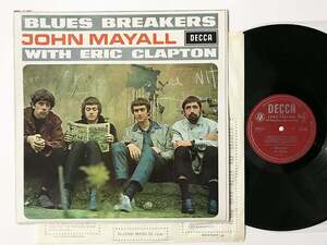 UK イギリス盤 ORIG LP■John Mayall With Eric Clapton■Blues Breakers■Decca オープンデッカ 1Aマト 美品 モノラル【試聴できます】