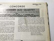 US ORIG LP■Modern Jazz Quartet■Concordo■Prestige NYCラベル アメリカ盤 オリジナル モノラル【【試聴できます】_画像9