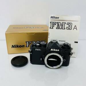 美品　完動品　Nikon ニコン FM3A ボディ 箱あり i15302 60サイズ発送