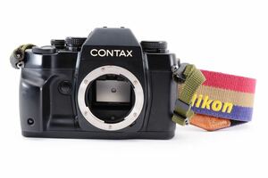 極上品＊CONTAX RX フィルム カメラ ボディ 一眼レフ コンタックス *データバック*人気ストラップ付＊