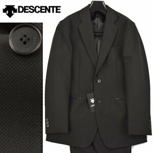 ◆DESCENT デサント◆秋冬モデル New Business Style スタイリッシュ 撥水加工 ストレッチ メンズスーツ 黒/A5