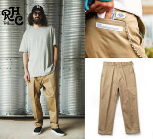 【名作】ロンハーマン RHC & THE HEARTBREAKERS BEDWIN × DICKIES 10L コラボ ワークパンツ 稀少 L RonHerman California