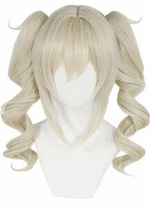 コスプレウィッグ コス 原神　バーバラ　ウィッグ wig 仮装 コスチューム 変装 仮装 ハロウィン イベント　バーバラ