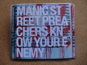 * [CD] Manic Street Preachers / Знайте своего врага (5018802) (импортная доска)