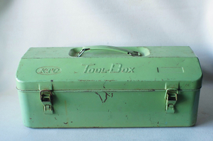 1960年代 KTC ビンテージ 工具箱 40cm / 2.2Kg 