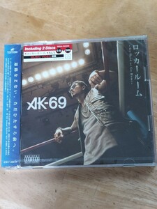 新品未使用CD+DVD　　AK-69　ロッカールーム