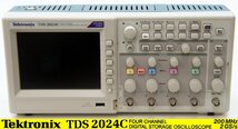 KQ44999◆Tektronix/テクトロニクス TDS2024C DIGITAL STORAGE OSCILLOSCOPE (200MHz・2GSa/s) オシロスコープ【返品保証なし】_画像1