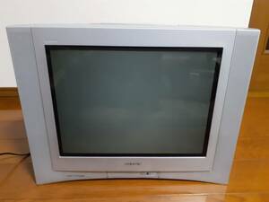 ソニー　ブラウン管テレビ　ＫＶ－２１ＤＡ７５　２００４年製　中古