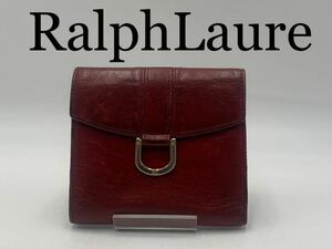 RalphLauren ラルフローレン　二つ折り財布　ダブルホック　オシャレ