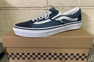 VANS バンズ SLIP ON V.EFCT スリッポンVエフェクト V98CF V.EFCT NAVY/BLUE ネイビー/ブルー 転写 だまし絵 us8 26cm 新品 未使用