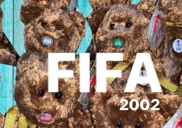 FIFA WORLD CUP 2002 ビニーベイビーtyワールドカップ　タグ付　鼻の部分が国旗　11個セット