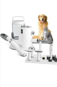  dog breaker pet barber's clippers grooming set hair Clipper pet vacuum cleaner dog cat trimming trimmer home salon cut 