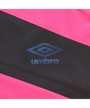 【新品特価!定価7590円が73％OFF!】アンブロ(UMBRO) サッカーウェア ピステトップ ラインドクロストップ UUUSJF31/ サイズL_画像4