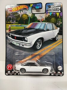 ホットウィール BOULEVARD '77 HOLDEN TORANA A9X メタル/メタル リアルライダー マテル ホールデン トラナ