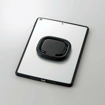 エレコムiPad第9世代2021年モデル用カバーTOUGHSLIM LITEリング付ブラック┃TB-A21RTSLFCRBK_画像5