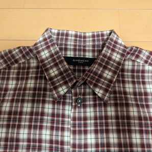 GIVENCHY ジバンシィ チェックシャツ アメカジ ギンガムチェックシャツ リカルド・ティッシ着用