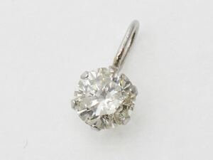 Pt900 natural diamond 0.25ct top platinum diamond charm pendant top ....! new goods charm 