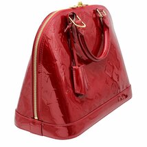 ★C2041 超美品!! ルイヴィトン モノグラム ヴェルニ アルマPM ハンドバッグ M90169 スリーズ LOUIS VUITTON レディース★_画像3