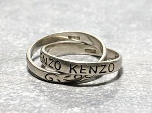 KENZO ケンゾー　2連　シルバーリング　925 silver