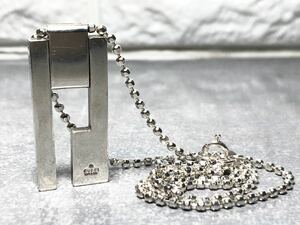 グッチ　ネックレストップ　シルバー 925 GUCCI silver