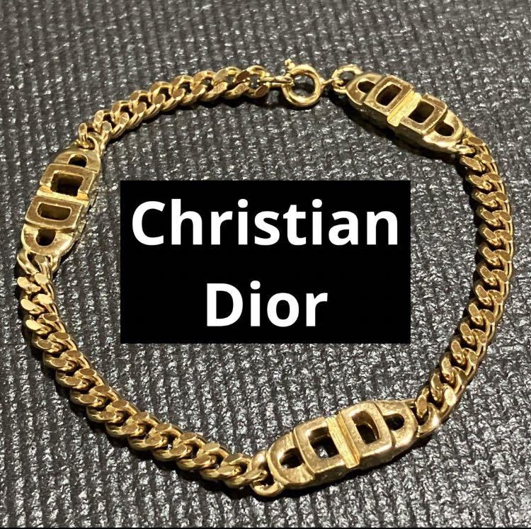 美品 Christian Dior クリスチャン・ディオール ブレスレット 