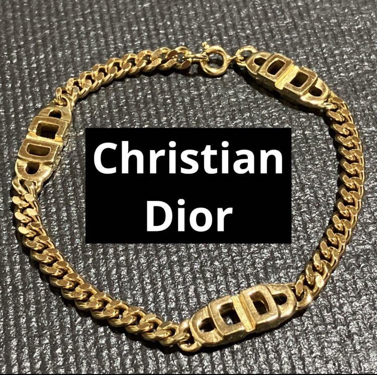 美品 Christian Dior クリスチャン・ディオール ブレスレット