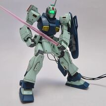 バンダイ HGUC 1/144 機動戦士ガンダム ユニコーン MSA-003 NEMO UNICORN Ver. ネモ ユニコーン Ver. LED電飾塗装完成品_画像9