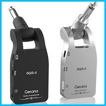 ★GWS-8★ Getaria GWS-8 ギターワイヤレスシステム 送受信機 280°回転 1対多 USB-C充電式 トランスミッター＆レシーバー_画像1