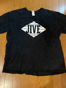 JIVE Tシャツ HIPHOP 紺 ネイビー