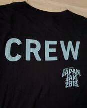 JAPAN JAM 2018スタッフTシャツ■XLサイズ■ジャパンジャム ロッキングオン 邦ロックフェス 音楽 非売品_画像4