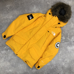 ★ THE NORTH FACE ザ ノース フェイス ANTARCTICA PARKA アンタークティカ パーカ イエロー 黄色 サイズM ND92032 104