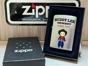 大量出品中!!【希少】レア 非売品 新品未使用 2005年製 Zippo 'BUDDY LEE 1922' ディー・リー ジーンズ COWBOY 喫煙具 ジッポー