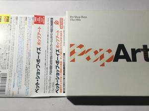 【限定3枚組】国内盤帯付3CD/ディスコ/ペット・ショップ・ボーイズ/ポップ・アート【国内解説/歌詞カード付属】 送料¥250