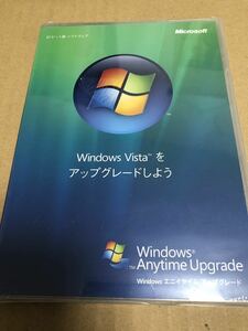 ☆ 中古品 /Windows Vista Anytime Upgrade エニイタイム アップグレード 32ビット版 ☆プロダクトキー付