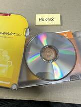 HW0138/中古品/正規品/Microsoft Office PowerPoint 2007 アカデミック　認証保証_画像4