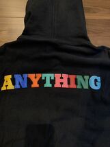 元 supreme エーロン 主催 anything スウェット パーカー _画像3