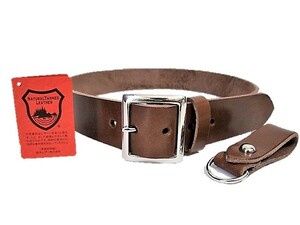 Tochigi Leather Belt Lop держатель шоколад 40 -мм никелевый покрытие.