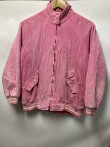 Винтажная куртка для вельветовой куртки 80 -х годов розовая