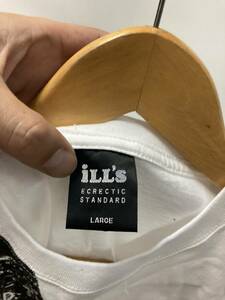 ILL’S 半袖デザインTシャツ白　L