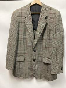 90’s DORMEUIL CLOTH woolチェックテーラードジャケット　AB5