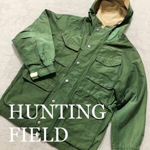 希少デザイン】HUNTING FIELD ジャケット ビンテージ フード アウター メンズ M