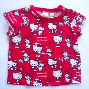 ■H＆M×Sanrio■キティちゃん× マイメロディの半袖Tシャツ サイズ12M(12ヵ月）■の画像1