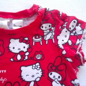 ■H＆M×Sanrio■キティちゃん× マイメロディの半袖Tシャツ サイズ12M(12ヵ月）■の画像4